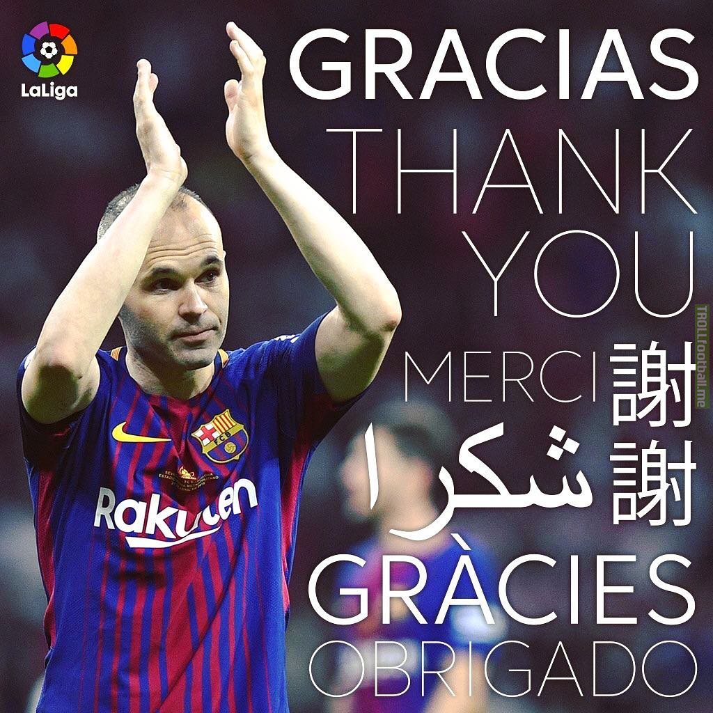 Image result for Iniesta farewell