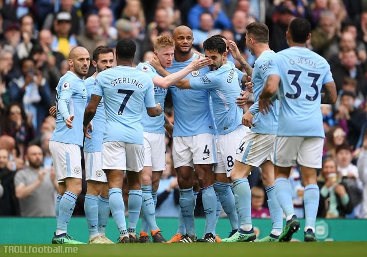 Full-time Man City 5-0 Swansea  No let up from the Premier League champions