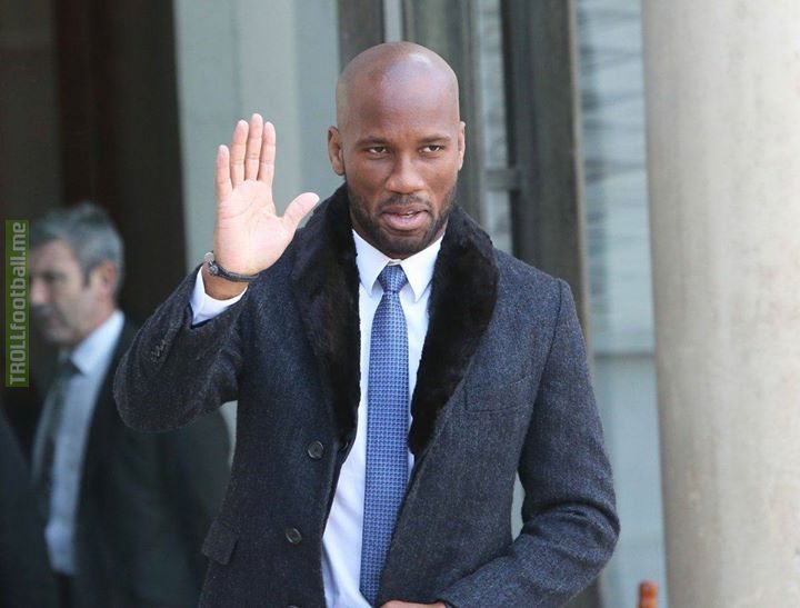 Still cant get over the fact that Didier Drogba is bald..