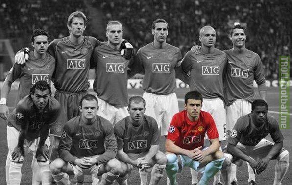 Michael Carrick will play his final match for Manchester United today  Last man standing. 😢💔