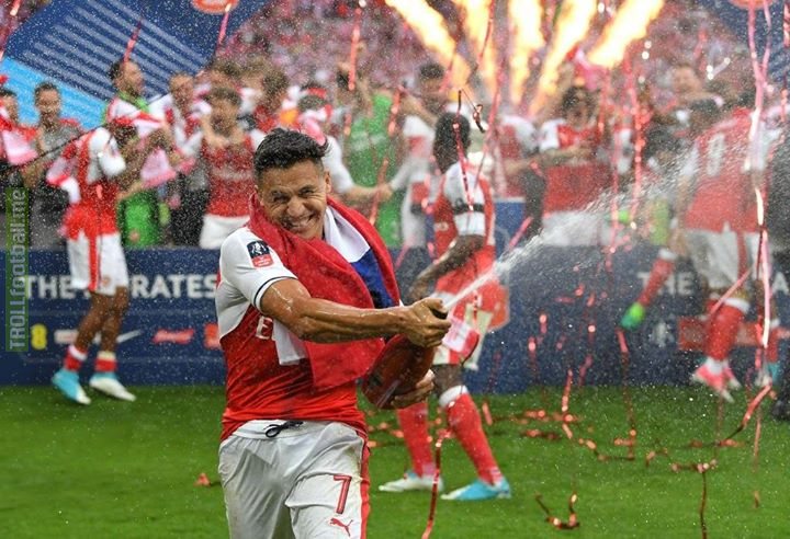 I left Arsenal and joined Manchester United to win Everything" -Alexis Sanchez