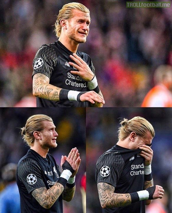 Loris Karius, Liverpool fans may forgive you someday but just know that Barcelona fans never will.