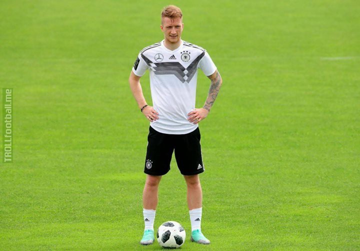🗣 Matthias Sammer:  💬 "If you take Messi or Ronaldo, who’ve had few injuries and played for 10+ years, that has my respect.   💬 But what Marco Reus went through is a lesson in life. Not giving up. By continuing to show motivation for the game.  💬 He is the true role model." 👏