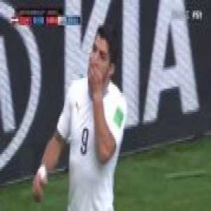 Luis Suarez miss vs Egypt