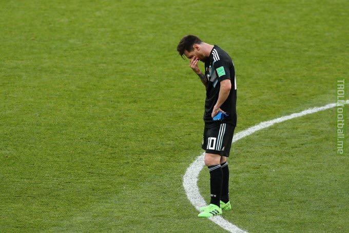 Shots attempted at the WorldCup⁠ ⁠ so far:  🇦🇷 Argentina (27) 🇺🇾 Uruguay (15) 🇷🇺 Russia (14) 🇪🇸 Spain (13) 🇲🇦 Morocco (13) 🐐 Messi (11) 🇮🇷 Iran (9) 🇵🇹 Portugal (9) 🇮🇸 Iceland (8) 🇪🇬 Egypt (8) 🇸🇦 Saudi Arabia (6)