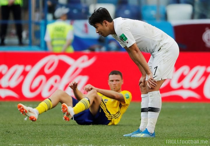 A close opener for Spurs' Heung Min Son as South Korea are edged 1-0 by Sweden  WorldCup