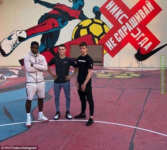 Trio of England youngsters (Mount, Foden and Sessegnon) in Russia to gain tournament experience