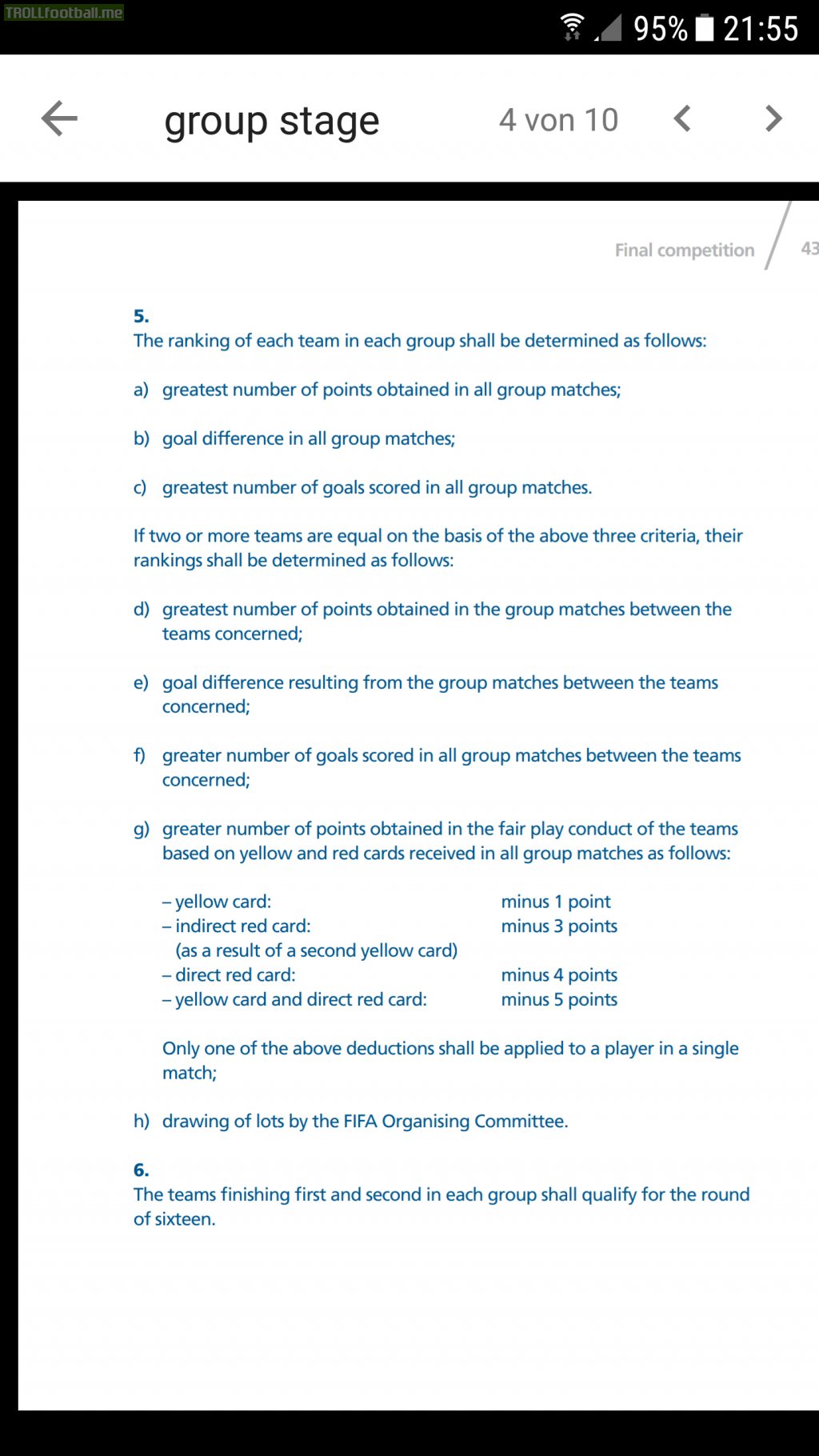 Should Spain and Portugal get the same result in their 3rd and final game of the group stage and have an equal Fair Play Conduct, drawing of lots by the FIFA Organising Committee will decide, who wins the group. [Source: 2018 FIFA World Cup regulations - UEFA.com]