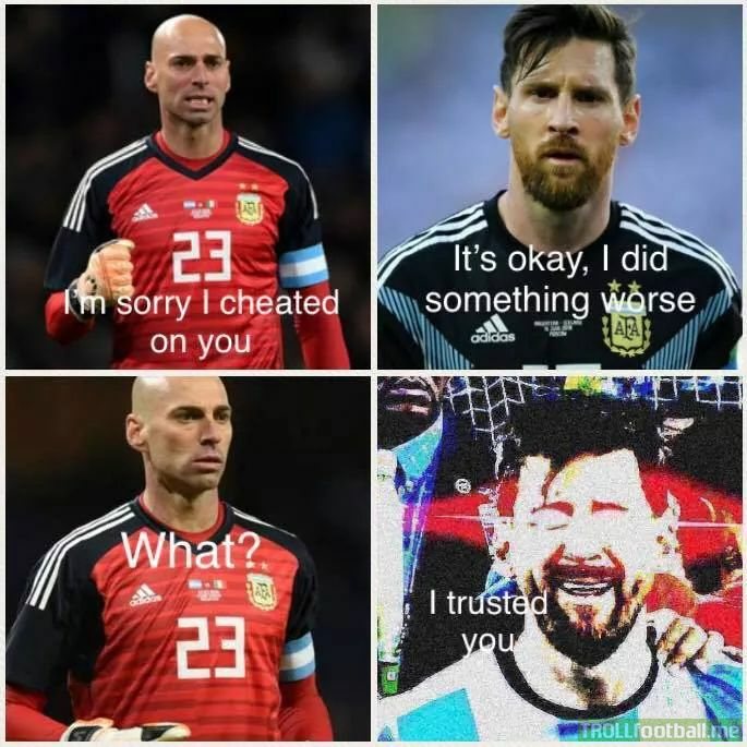 Poor Messi 😌