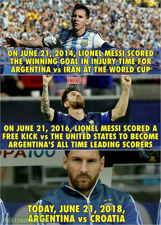 All eyes on Messi