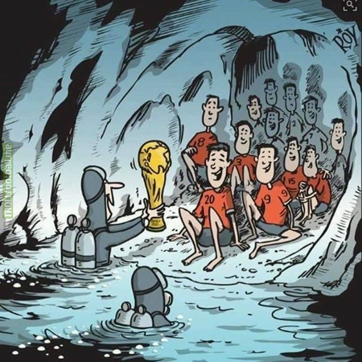 After Confirming The Life Rescue Of Some Children's In The Cave Of Thailand. Fifa Has Sent An Invitation To The Children's To Watch The Final Of Russia World Cup 2018.  Great Gesture.👏👏