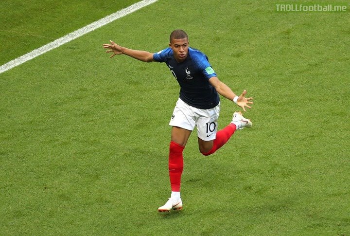 🇫🇷 Kylian Mbappe is the youngest player to score a goal in a  World Cup Final   😳 Since Pele did, back in 1958.  🔥 Legend in the making.