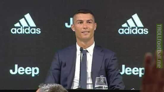 Reporter: “How well do you think Juventus will do this year in the Champions League?”  Ronaldo: “Last year the referees cost us against Real Madrid, hope this season it doesn’t happen” 🔥