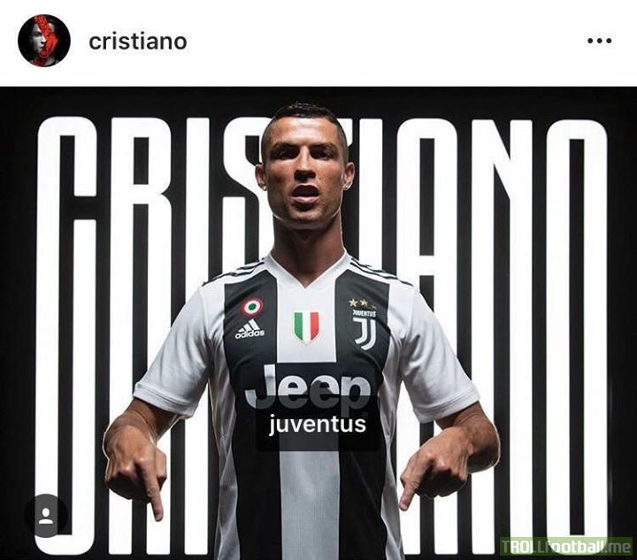 Cristiano’s post about him joining Juve is now the 3rd  most liked post on Instagram’s history!😲