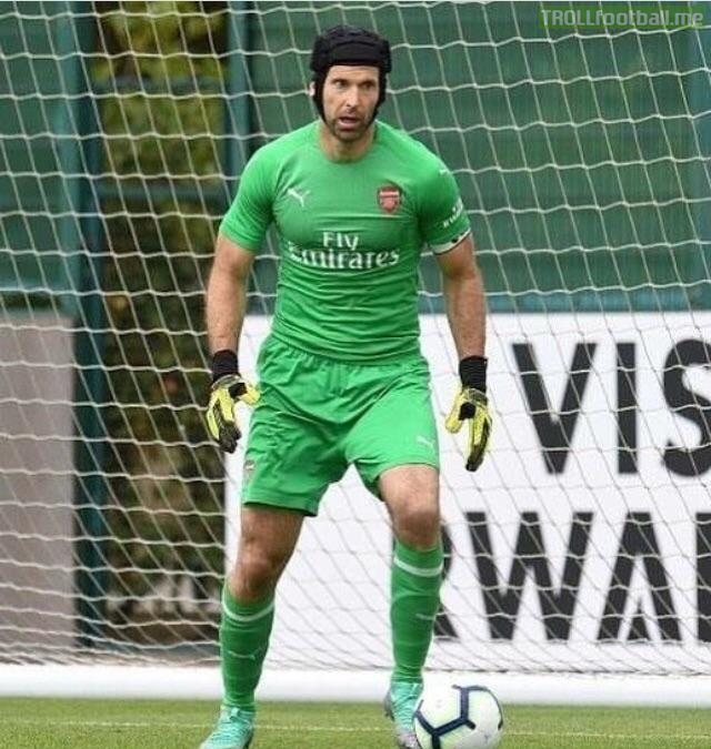 Petr Cech returns to tranning with Arsenal💪
