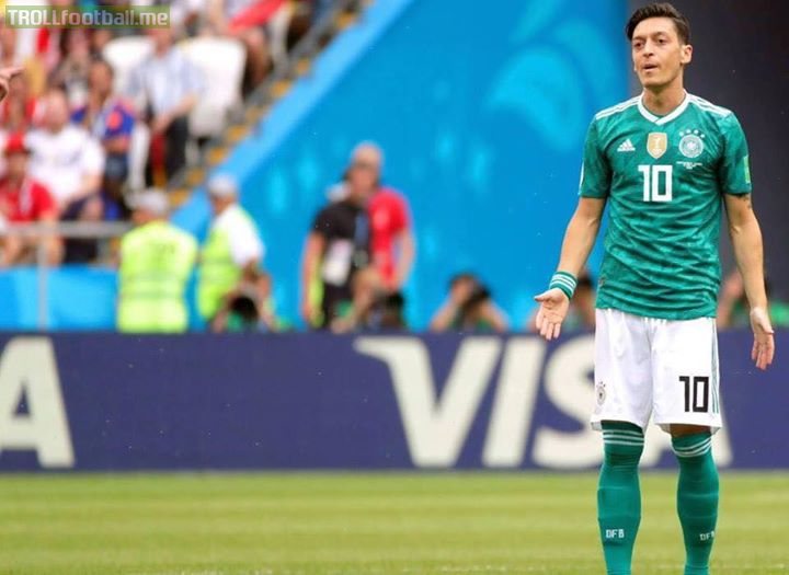 BREAKING Mesut Ozil has announced he has retired from international football.