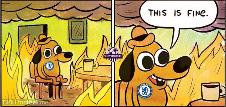 CFC fans when they see Willian is off to Barca, Hazard and Courtois are going to Real Madrid - and they're linked with Joe Hart 🙈😂