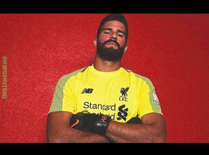 Alisson: “I am delighted to join such a prestigious club who’s used to always winning”  They’ve won 2 trophies in 12 years. 😂