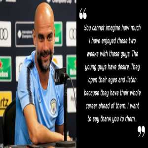 The views of Pep Guardiola, Klopp and Mourinho on young players of their respective teams.