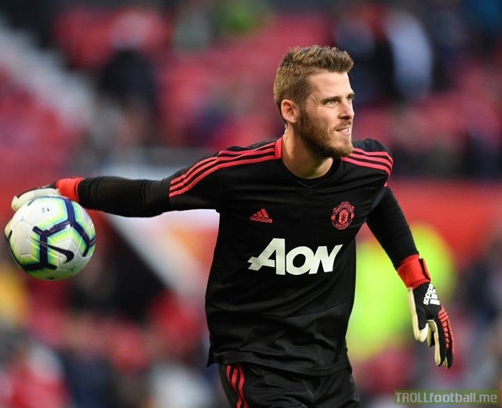 David De Gea made more saves in his 1st half back at Man United than during his 4 apps at the 2018 World Cup