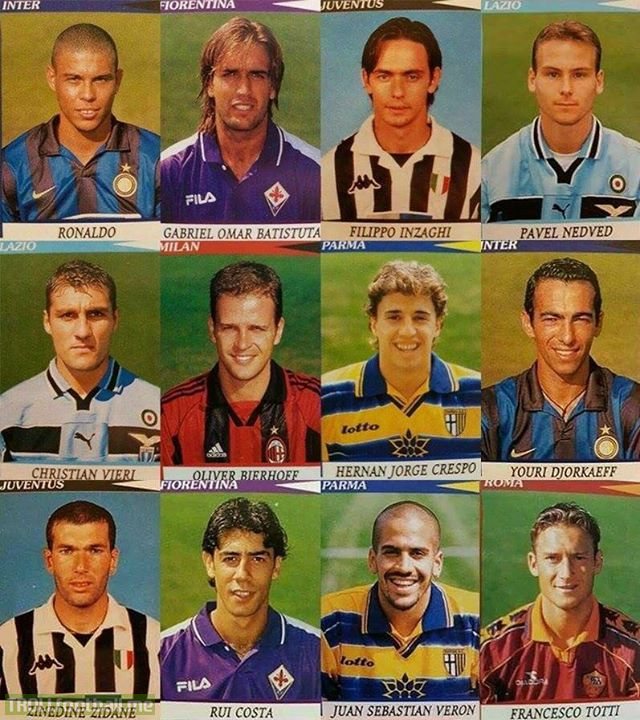 Serie A in the 90s was simply incredible..