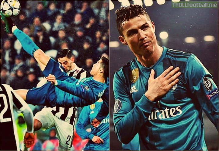 “Unbelievable. I remember every day, that never happened to me before. I will never forget it. In the Champions League against Juve, a quarter-final, you score a goal and see everyone in the stadium applaud you.” 👏👏👏👏 - Cristiano Ronaldo
