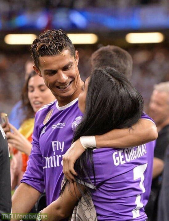 Cristiano Ronaldo’s girlfriend Georgina Rodriguez:   “Ronaldo is emotionally the strongest person I've ever met in my life. He never lets his emotions take over him.”  “During our last visit to Madrid, Spain, few Spanish fans came across our car and I was in tears when one of them said 'i cant believe its the last time I'm seeing u' but he turned it into a joke and replied I'm not dying.”  “He is very strong not only physically but emotionally as well. He loves me, he loves his mother, he loves his family but he loves his country the most. He will do anything for his country.”  “The only time I saw him crying was in the Euro 2016 Final, first tears of pain and then tears of joy. That was an unforgettable night.”  “Yes he cried during the Euro 2004 Final too but at that time I didn't know him and I've only seen that in pics. But yes again those tears were for his country.”  “Those are the only two times I remember him losing to his emotions and other than that he has nerves of steel. He is a Champion.”