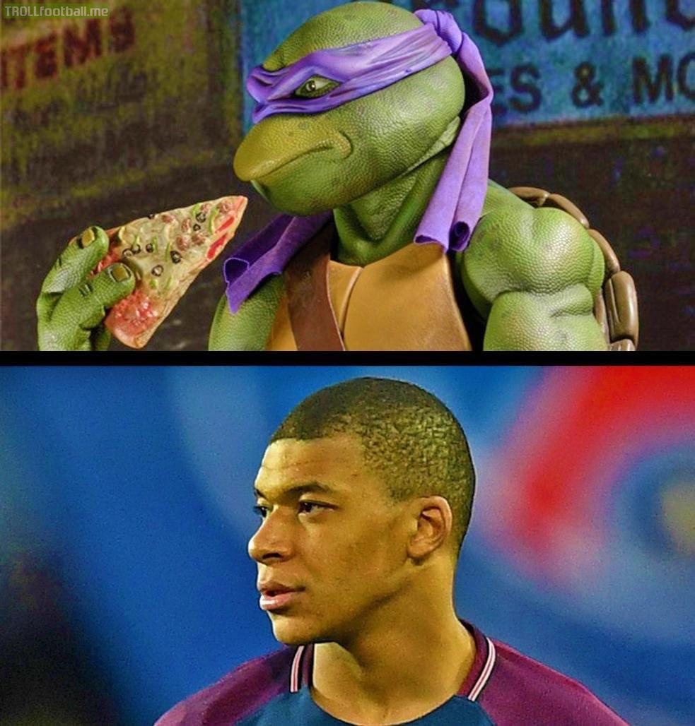Mbappe Ninja Turtle Prank. 