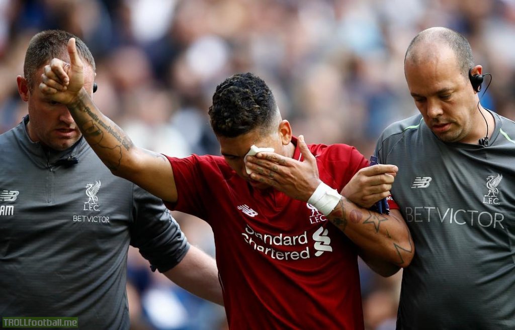 Roberto Firmino: "It was just a scare, my eye is ok and so am I"