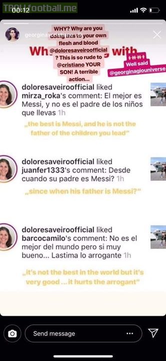 Cristiano's mom has turned against Cristiano himself. 😮