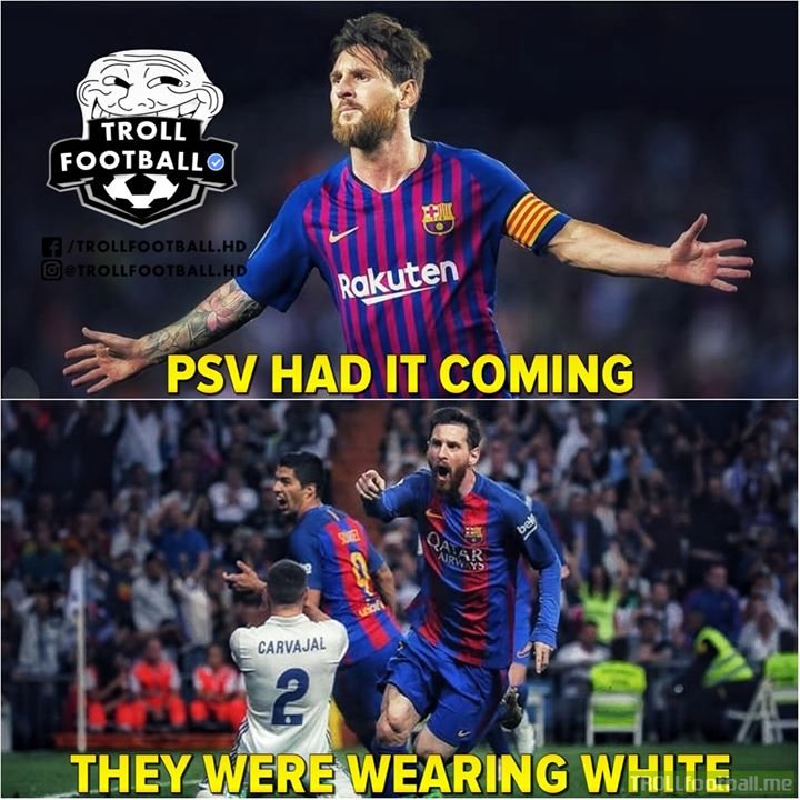No one wears white in front of Messi EriS