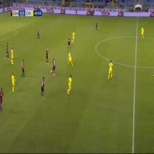 Genoa [1]:0 Chievo - Krzysztof Piątek 42'