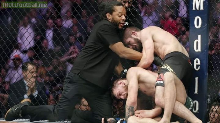 If Marcelo hadn't been there to stop him, Khabib might have killed Conor McGregor 😓