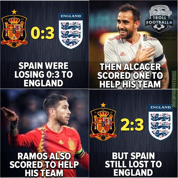 Hard luck Spain 😁😁😁 EriS