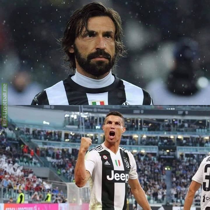 Andrea Pirlo: “If I played with Cristiano Ronaldo in the same team, I would be the top assister of all time.”