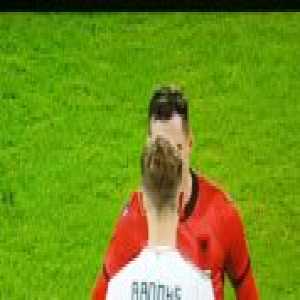 Xhaka loses his head in Albania Vs Wales.