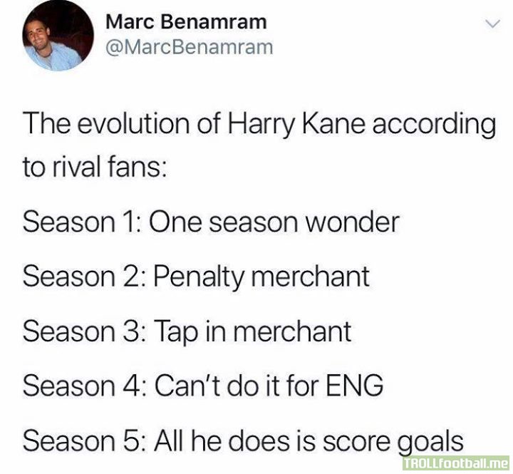 Hard to diss Harry Kane now.