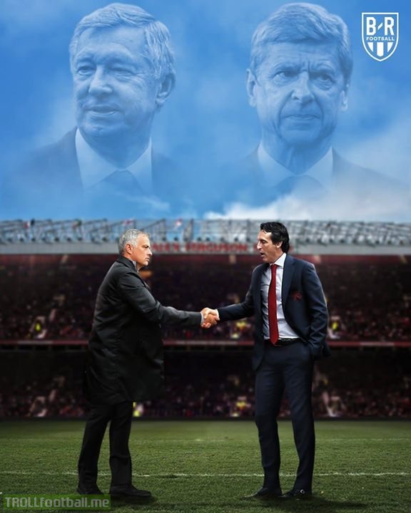 This will be the first time since 1986 that Manchester United and Arsenal have faced each other without Sir Alex Ferguson or Arsene Wenger ⏳   Bleacher Report Football