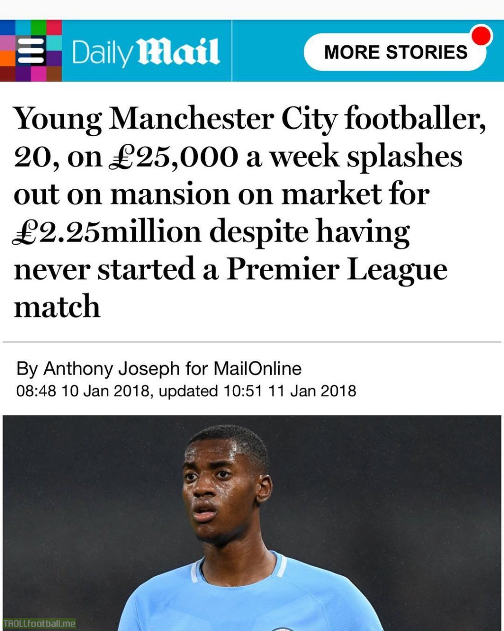 Sterling hits out at Daily Mail and racism
