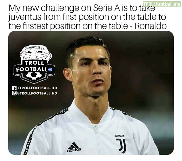 Such a big challenge for him. Came to La Liga when Madrid were first and won them 2 la Liga in 10 years and conquered Spain. Now for Serie A