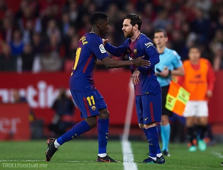 Messi came on as a sub 8 times already under Valverde, compared to 4 times (in 3 seasons) under Luis Enrique.  And you still say that Valverde doesn't give youngsters the chance.