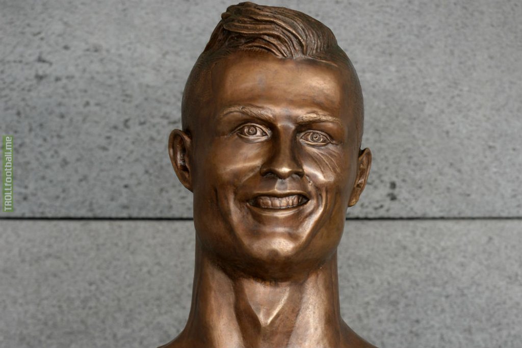 Ronaldo after Modric wins the Ballon d'Or