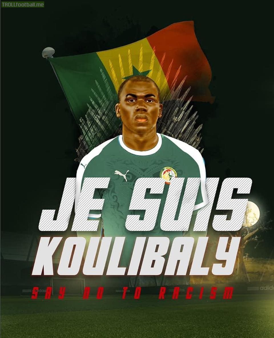 Sadio Mane to Koulibaly: “I am bitter not to say bruised and dismayed by what you have experienced, But I know you well enough that these abominable acts will not reach you at all. We are proud of our race and we will continue to defend it as we defend the colours of our homeland.”
