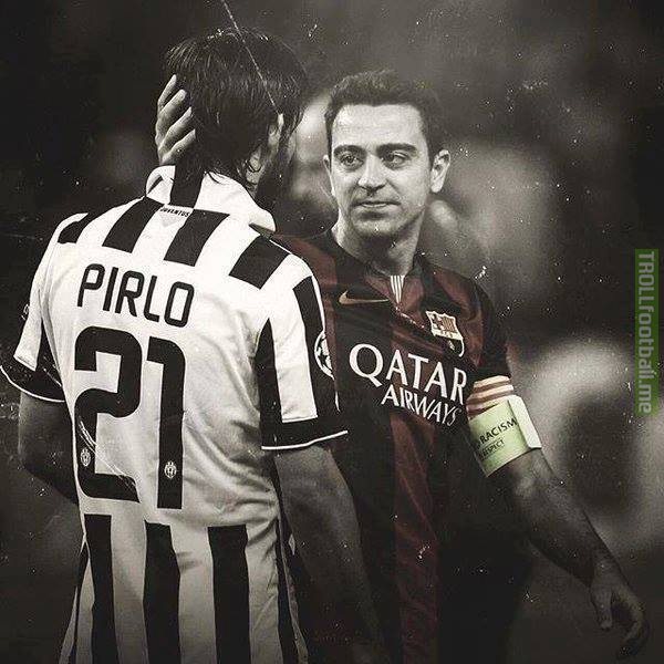 🗣 Andrea Pirlo:  "Many say that I deserved at least one Ballon d'Or. I'm thinking that if Xavi and Iniesta never won it with everything they've accomplished, I shouldn't even be considered a candidate."