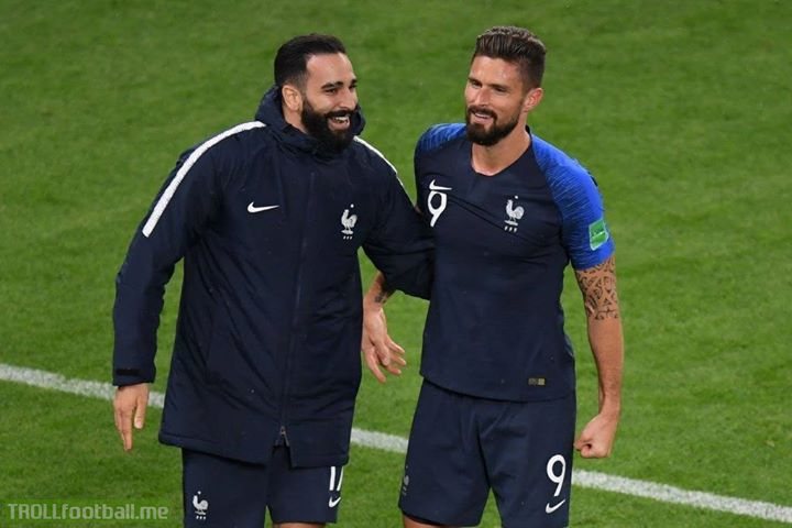 Adil Rami: "After the World Cup Final, the President of Croatia looked at me and said 'nice moustache'. And I told her, 'I love Mykonos'. I don't know why, I've always confused Greece and Croatia."  "Then, Olivier Giroud looks at me and says: 'Are you stupid? Mykonos is Greece."