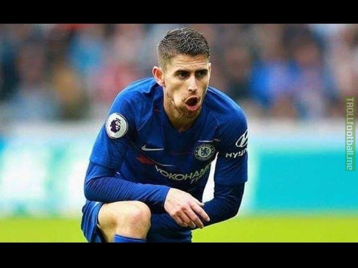 Jorginho is the first player to record 2,000 passes in one season with no assists in the Premier League.