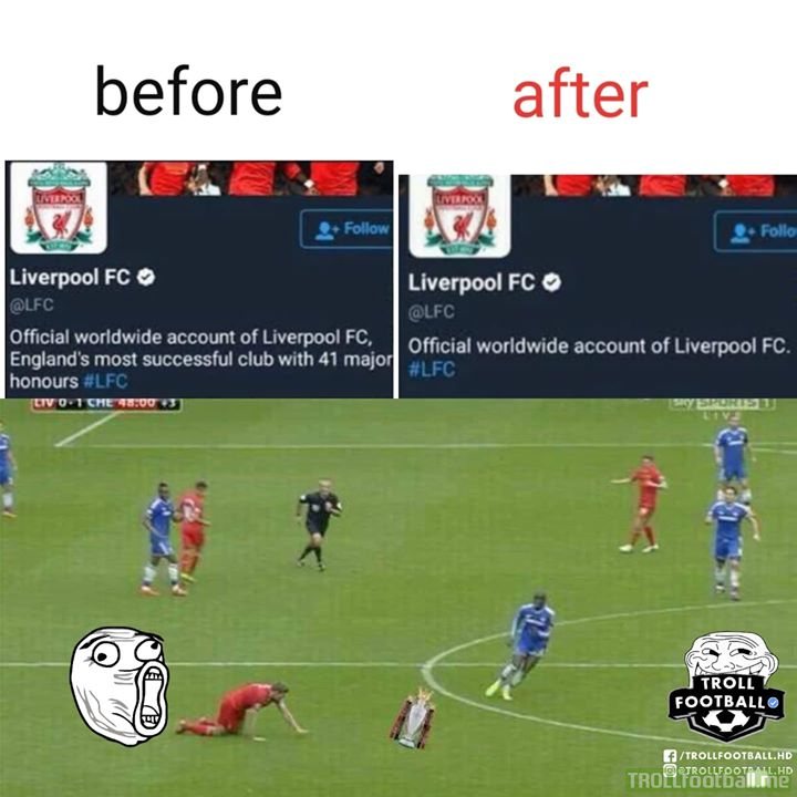10 years Challenge of Liverpool Page!!!