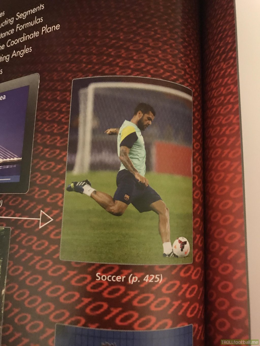 Dani Alves is in my little sisters math book