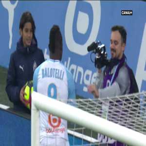Marseille [1]-0 Saint-Etienne : Balotelli 12' (+ selfie celebration)