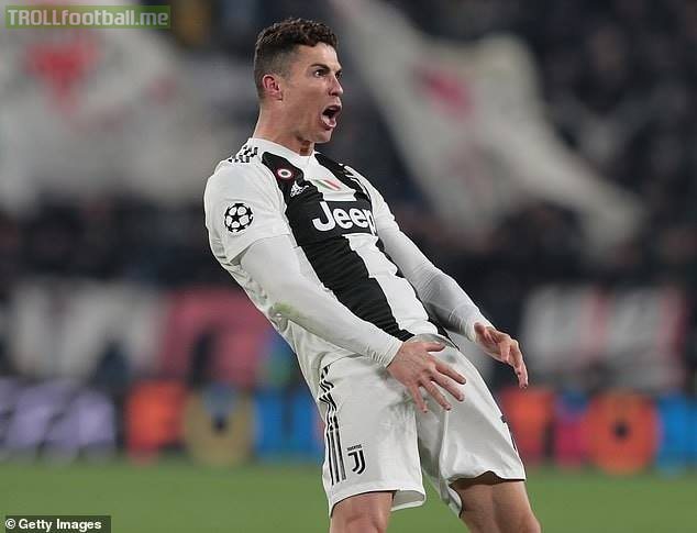 ▶️According to the Italian paper La Gazzetta dello Sport, Uefa will open an investigation on Ronaldo's celebration.  ⏩Although he is likely to only receive a fine (the same punishment of Simeone), if it will be proved that the gesture of Cristiano was directed to Atletico Madrid fans, the Portuguese striker could be banned for the next Champions League game